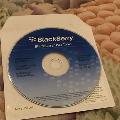 BlackBerry User Tools CD