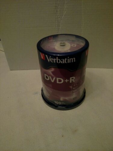 Verbatim  4.7 GB Upto16x Branded Recordable Disc DVD & 100 Disc Spindle