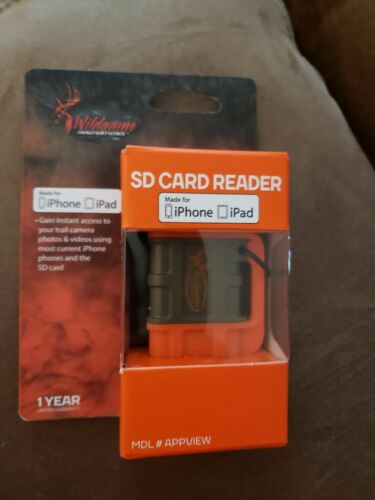 Wildgame Innovations SD Card Reader iPhone iPad New in Package