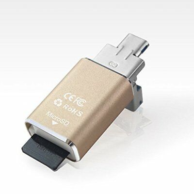 Instatek SmartQ C326 USB 3.0/2.0 OTG Micro Card Reader | For Windows Mac OS x
