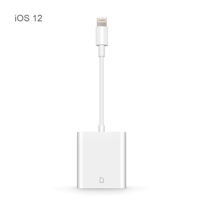 Apple iOS 12 Trail Game Camera SD Card Reader Viewer For Iphone New