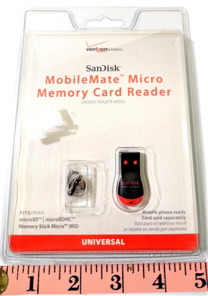 SanDisk Universal Mobile Mate Micro Memory Card Reader NIP