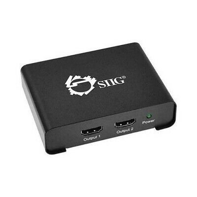 SIIG CE-H21P11-S1 1x2 HDMI Splitter with 3D and 4Kx2K by SIIG