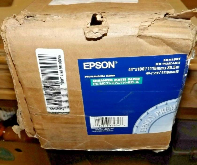 Epson S041597 Enhanced Photo Paper, Enhanced Matte, 44