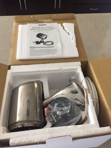 Guest 14968M 22040A Stainless Steel Marine 5'' Spotlight / Floodlight Kit *READ*