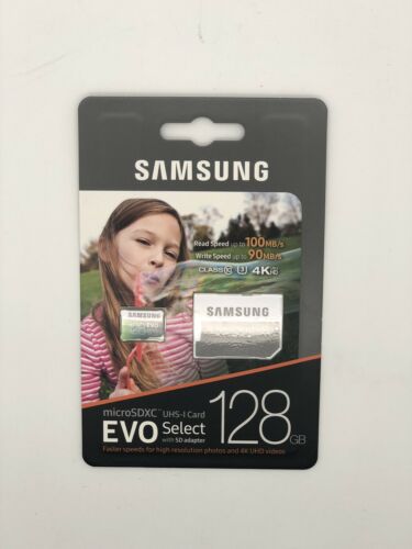 128GB MicroSD EVO Select Memory Card w/ Adapter For Samsung Galaxy Note 8 S8 S9