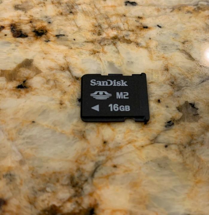 SanDisk M2 16GB Memory Card for PSP Go Sony Playstation Portable Stick