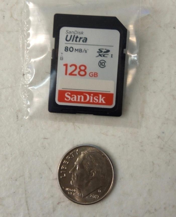 SanDisk Ultra SDXC 128GB UHS-I Memory Card #EB4439