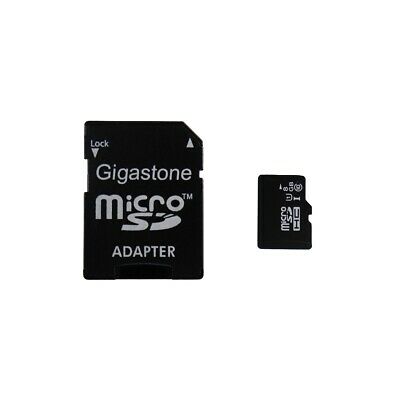 Gigastone 8GB Micro SD Card U1 Memory & SD Card Adapter for Phones and Camera