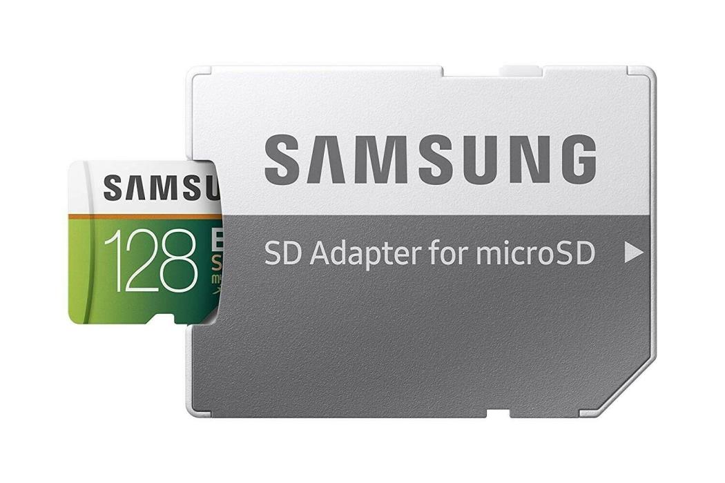 Samsung EVO Select 128GB, Class 10 90MB/s - microSDXC Card - MB-ME128GA/AM 4K