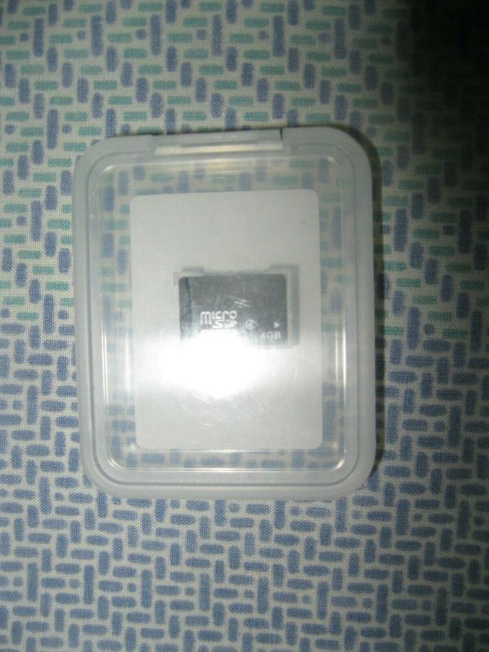 Ultra SD SDHC TF Flash Memory Card Fast Class10 + SD Adapter 4GB NEW IN CASE