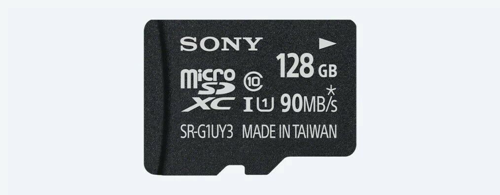 SONY 128GB MICROSDXC 90MB/S SR-G1UY3