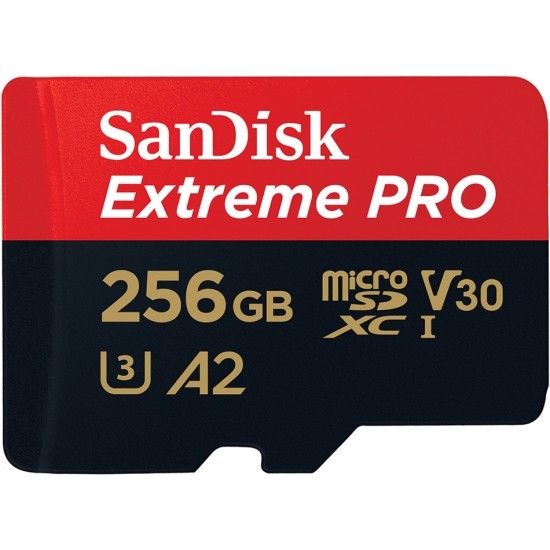 SanDisk 256GB 256 GB MicroSDXC Extreme Pro A1 V30 UHS-3 170mb/s SDSQXCZ-256G