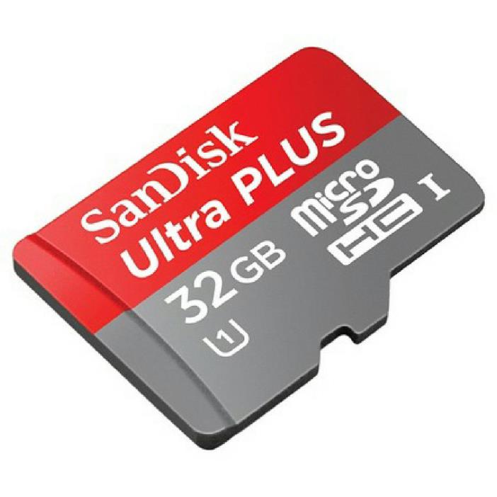 sandisk 32GB  ultra performance microSDHC UHS-I Card