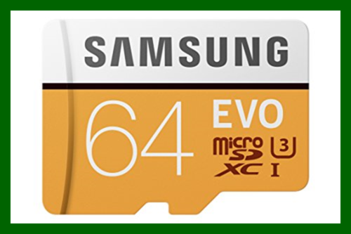 100MB/S U3 Microsd EVO Memory Card W Adapter 64 GB MB MP64GA/AM 64GB