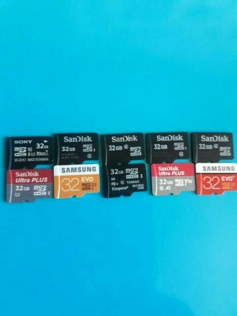 micro sd card lot of 10 32gb  memory sd cards