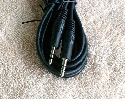 New Black 6 feet Mini 3.5 mm Stereo Audio Auxiliary Cable Cord 3.5mm M/M