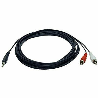 3.5mm Connectors & Adapters Mini Stereo Two RCA Audio Y Splitter Cable (3.5mm 2x