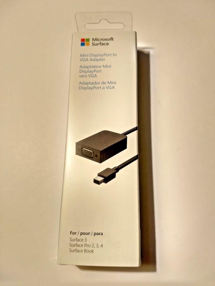Mini DisplayPort-VGA Video Cable R7X-00021-Microsoft Surface VGA Adapter