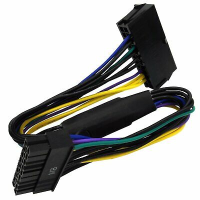 COMeap 24 Pin to 18 Pin ATX PSU Power Adapter Cable for HP Z230/Z420/Z620 Wor...