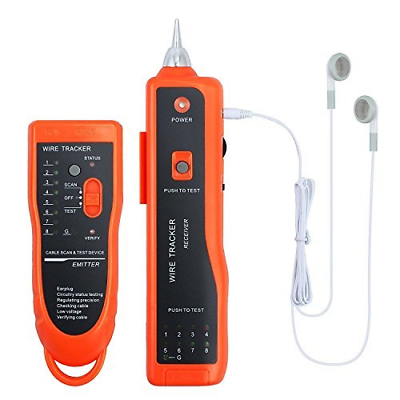 Kamtop Network Tester XQ 350 Handheld Cable Tracer with Earphone High Sensitive