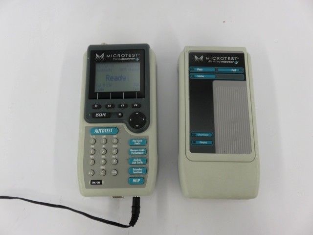 Fluke Microtest PentaScanner  Cable Testers & 2-Way Injector