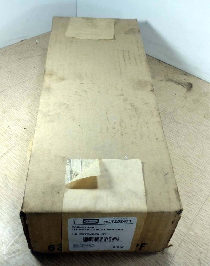1 NEW HUBBELL HCT252471 CABLETRAK 1-FT EXTENDER KIT *SEALED* NIB **MAKE OFFER**