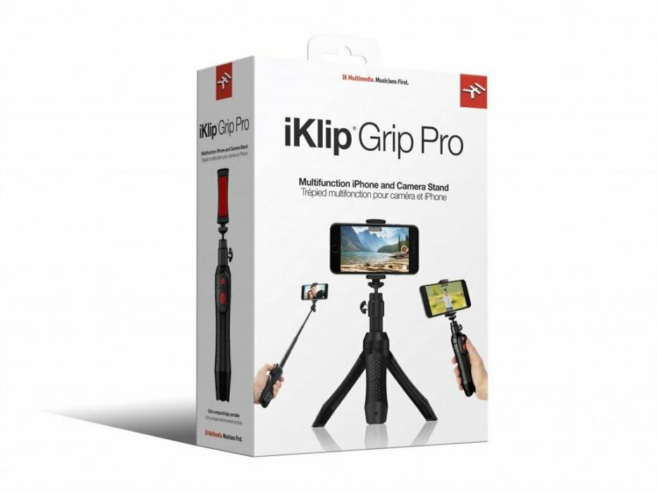 IK Multimedia iKlip Grip Pro - Video Handle Tripod Monopod Free Shipping