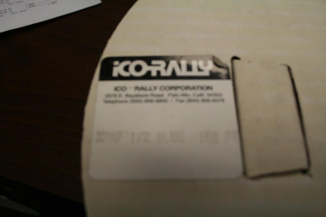 ICO RALLY ICO-FLEX EXPANDABLE SLEEVING XPNF 1/2 BLUE NEW 100' ROLL