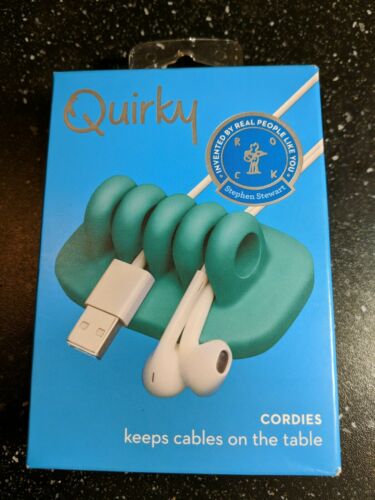 Quirky Cordies in Teal. Brand new in packaging!