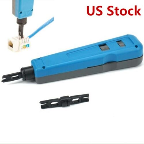 New 110/88 Impact Blade Betwork Wire Punch Down Cable Cat5e Cat6 Punch Down Tool