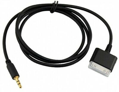 4XEM 30-Pin To 3.5mm Stereo Mini Jack Cable For IPhone/iPod/iPad