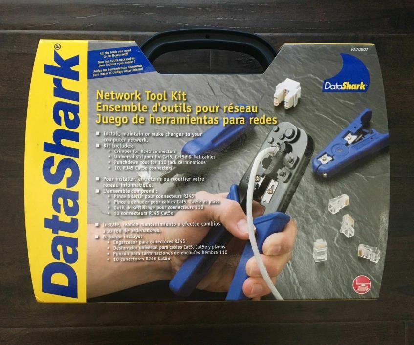 BRAND NEW - DataShark Network Phone Jack Installation Tool Kit #PA70007