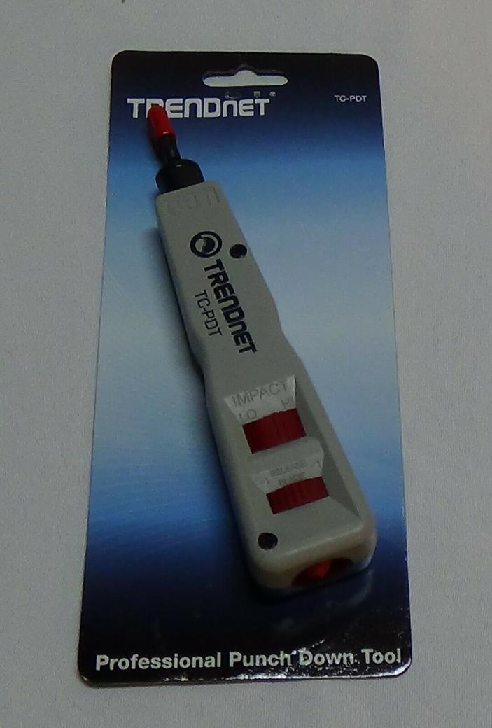 TRENDnet TC-PDT Impact Punch Down Tool with Bits - NEW not in original packaging