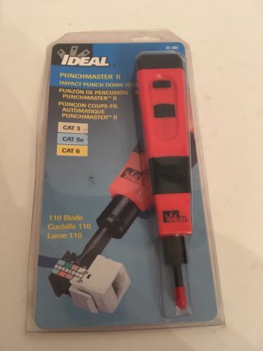 Ideal 35-485 Punchmaster II Punch Down Tool with 110 Blade