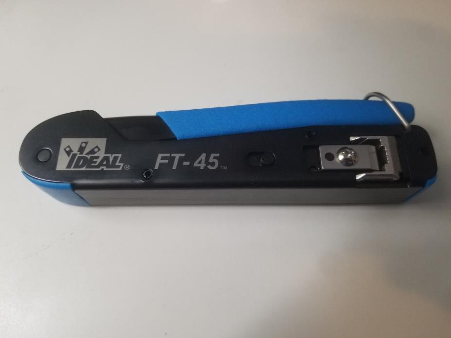 IDEAL 30-495 FT-45(TM) Feed-Thru Mod Plug Crimp Tool - 7494