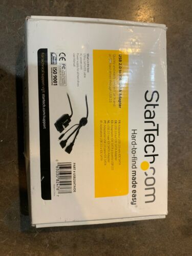 StarTech USB 2.0 to SATA/IDE Combo Adapter for 2.5/3.5