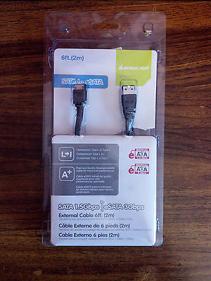 Iogear SATA 1.5Gbps to eSATA 3Gbps cable 6ft. (2m)