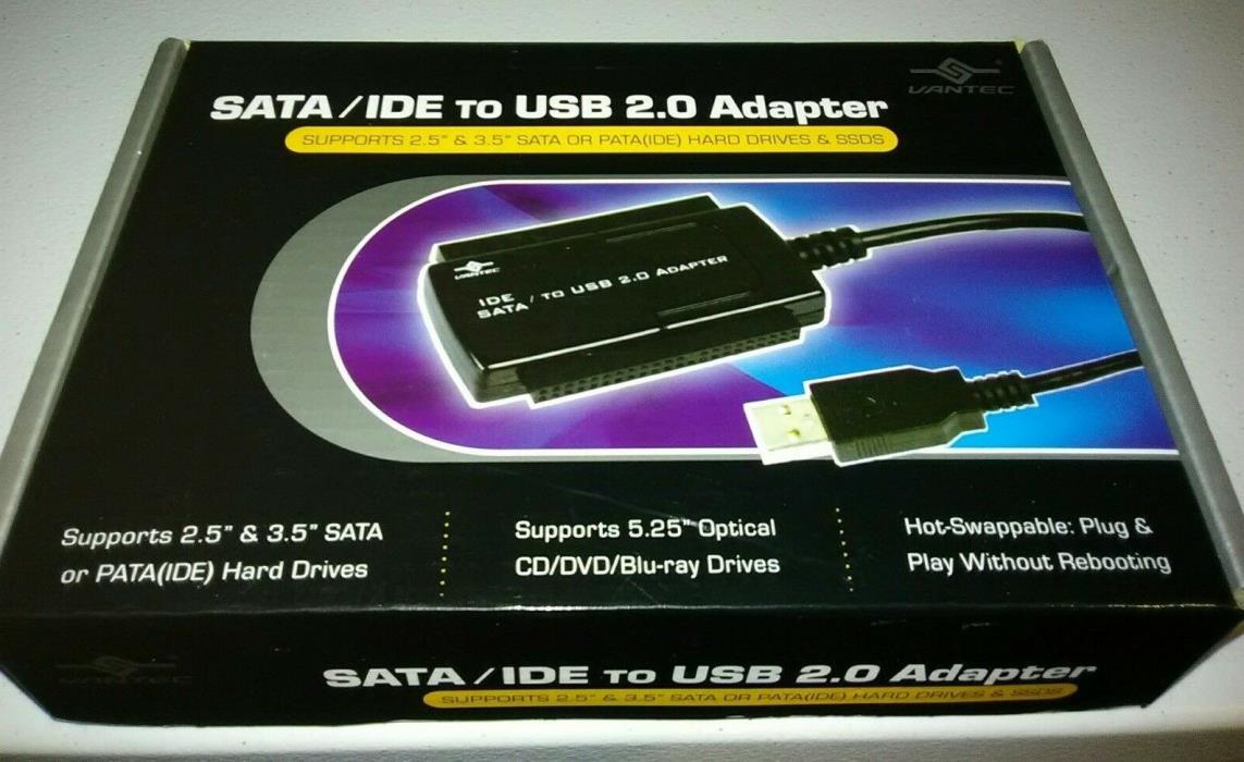 Vantec IDE/SATA TO USB 2.0 Adapter