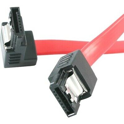 NEW Startech LSATA12RA1 12in Latching SATA to Right Angle Serial ATA Cable Data