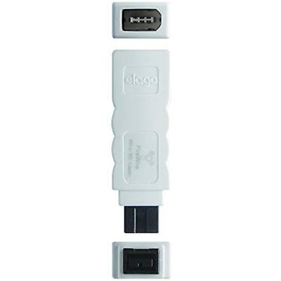 Firewire Adapters FireWire 400 To 800 (White) For Mac Pro, MacBook Mini, IMac 