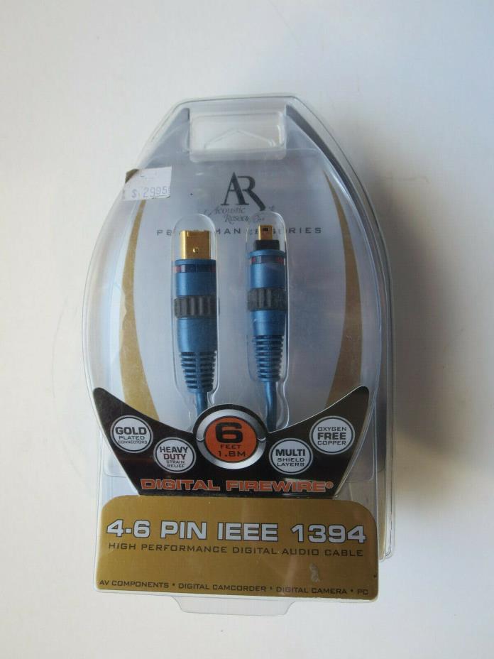 6FT 4 PIN TO 6 PIN IEEE 1394 cable 4-6 PINS