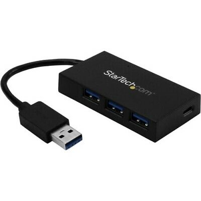 StarTech.com 4 Port USB Hub - USB 3.0 - USB A to 3x USB A and 1x USB C -Includes