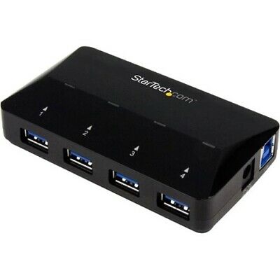 StarTech.com 4-Port USB 3.0 Hub plus Dedicated Charging Port - 1 x 2.4A Port