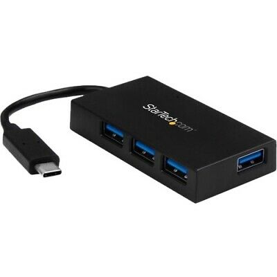 4 Port USB C Hub-USB-C to 4x USB-A-USB 3.0 Hub-Includes Power Adapter-