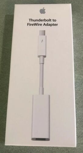 Apple Thunderbolt To Firewire Adapter New