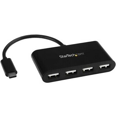 StarTech.com 4 Port USB C Hub - Mini Hub - USB-C to 4x USB-A - USB 2.0 Hub -