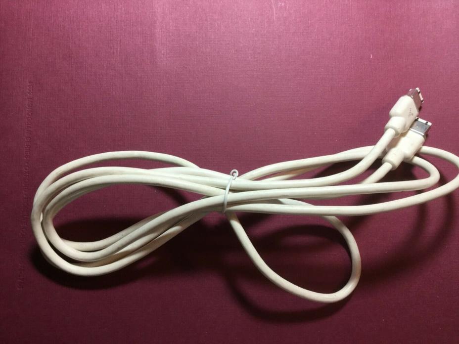 Apple 6 Pin to 6 Pin White FireWire Thick Cable - ORIGINAL APPLE