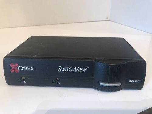 Cybex 520-154 B 2-Port Switchview KVM Switch