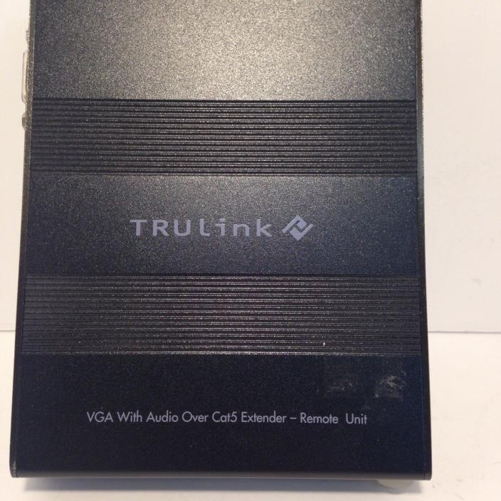 TruLink VGA w/ Audio Over Cat5 Extender